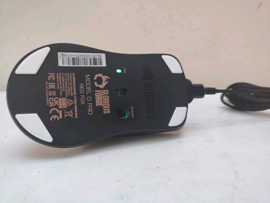 Glorious Forge Model O Pro Wireless - Red Fox kablosuz oyuncu mouse - 6