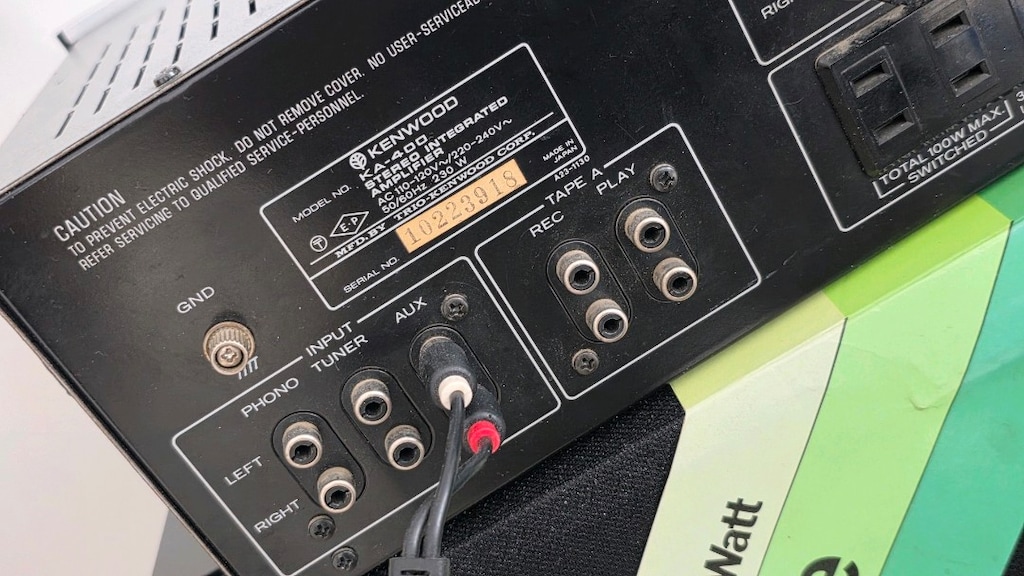 KENWOOD KA-400 stereo integrated stereo amfi - 13