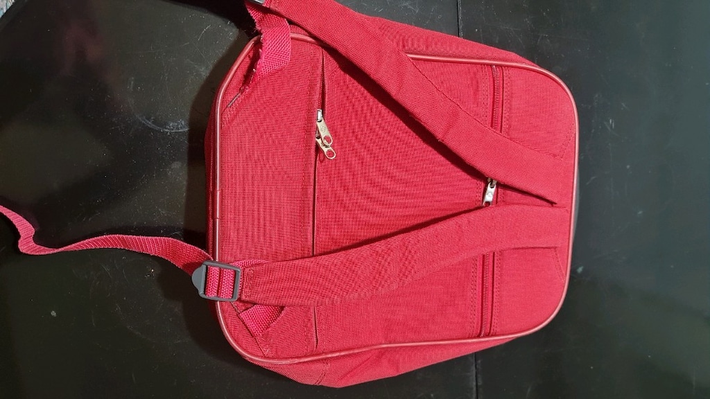 Orijinal Samsonite Kırmızı Sırt Çantası / Okul ve Laptop Çantası - 2