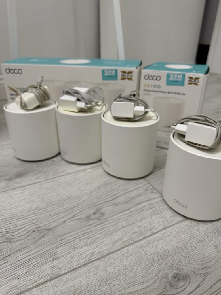 TP-Link Deco X10 AX1500 Wi-Fi 6 Mesh Sistemi (4 Adet) - *GARANTİ 2028 - 2