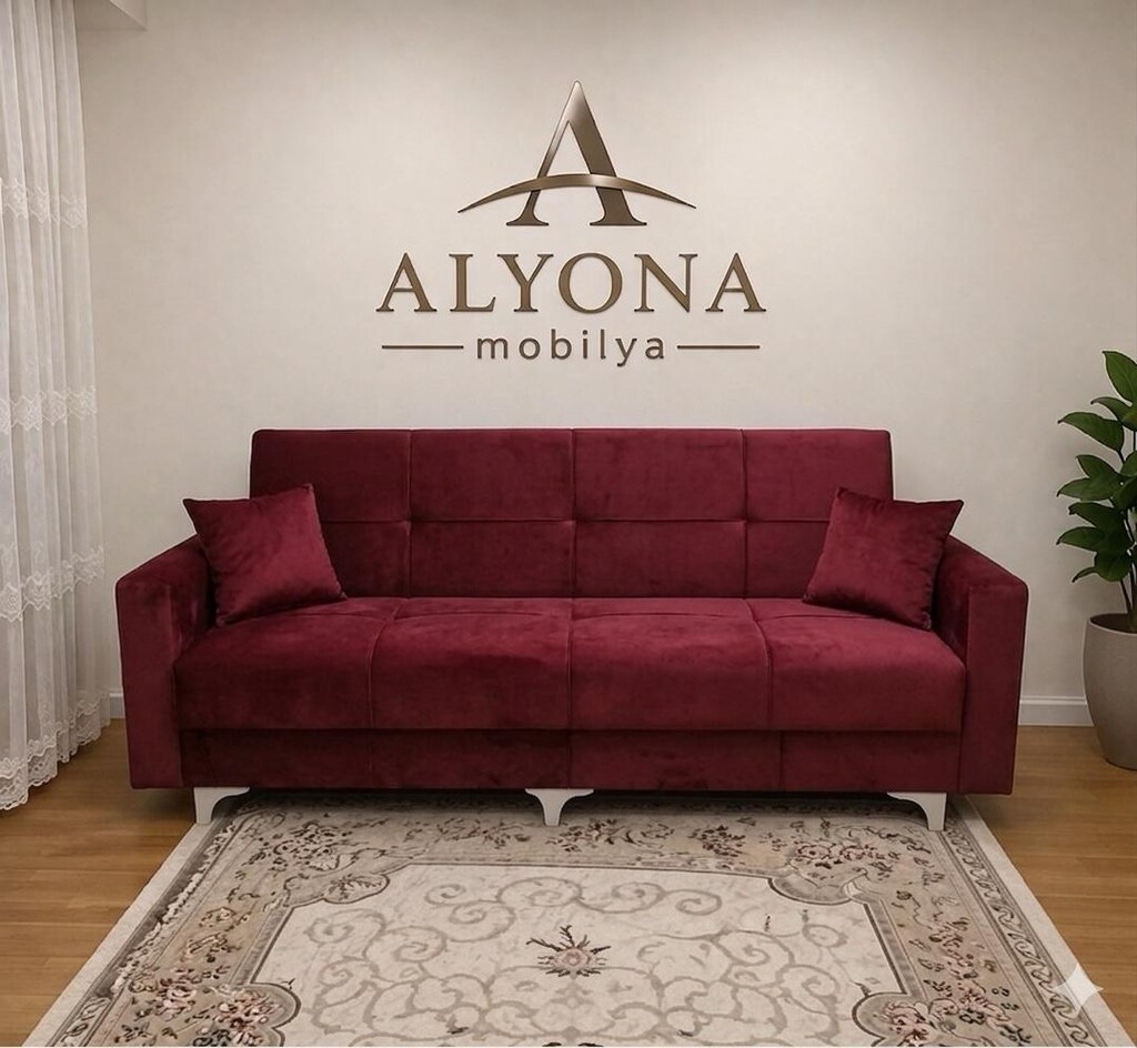 ALYONA MOBİLYA DAN YATAKLI BAZALI ÇEKYATLAR KAPIDA ÖDEME İSTANBUL - 15