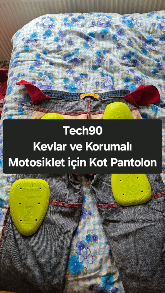 Tech90 City Kevlar Kot Pantolon