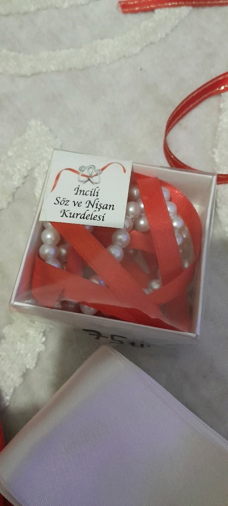 düğün kına icin tanç kurdele yelpaze duvak nisan kurdelesi - 15