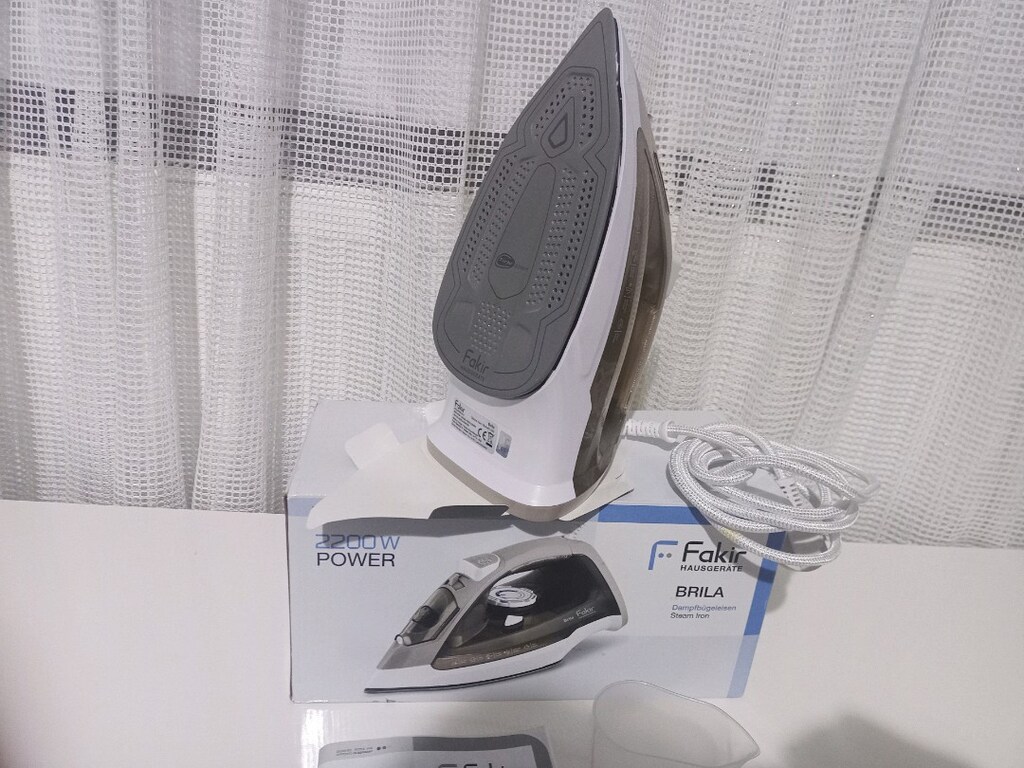 FAKİR BRİLA KAHVE RENGİ 2200 W BUHARLI ÜTÜ SERAMİK TABAN KİREÇ ÖNLEME - 4