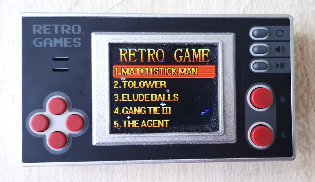 Tchibo Retro Mini Konsol 158 Oyunlu Koloksiyonluk SIFIR AYARINDA