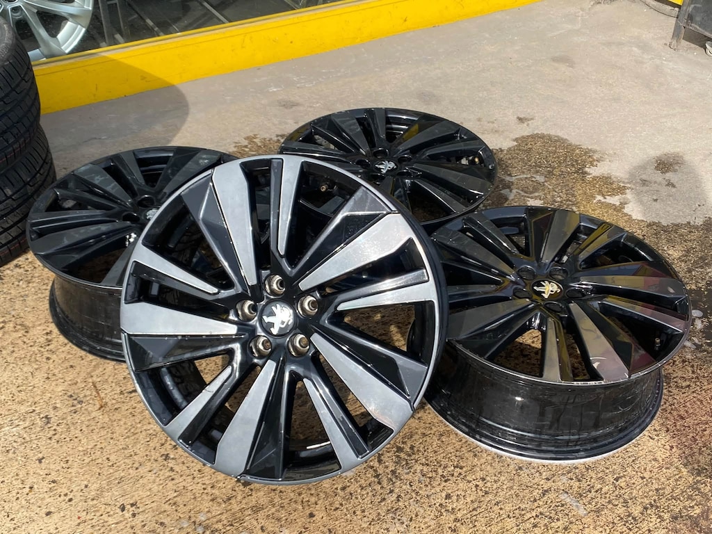 19 JANT 5X108 PEUGEOT ORJİNAL SIFIR AYARINDA HATASIZ TAKIM UYGUN - 4