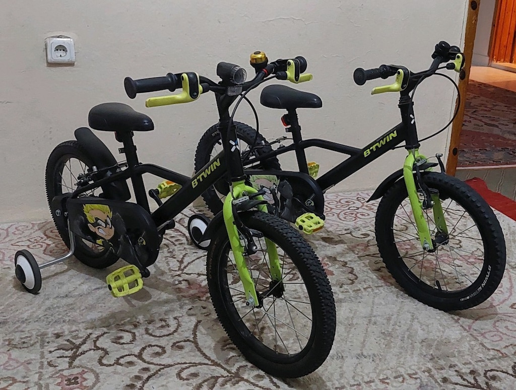 2 ADET 16 JANT DECATHLON BTWIN ÇOCUK BISIKLETI - 3