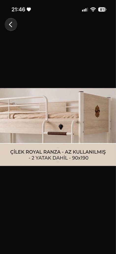 çilek mobilya ranza - 2