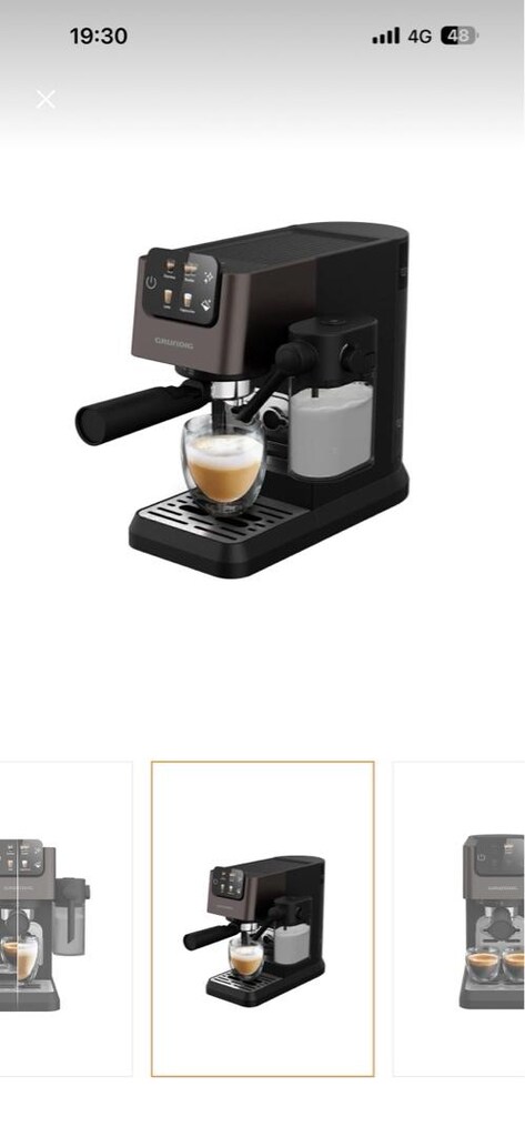 grundig espresso latte cappuccino makinesi - 4