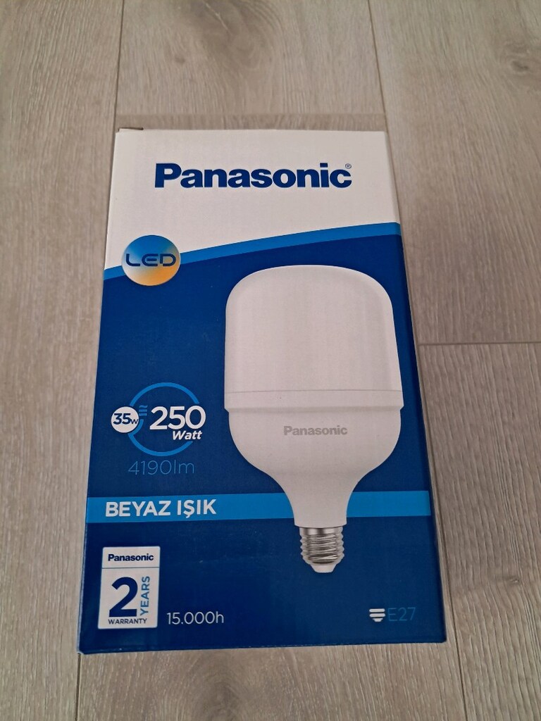 Panasonic E27 Led Torch Lamba 4190 LM 6500K