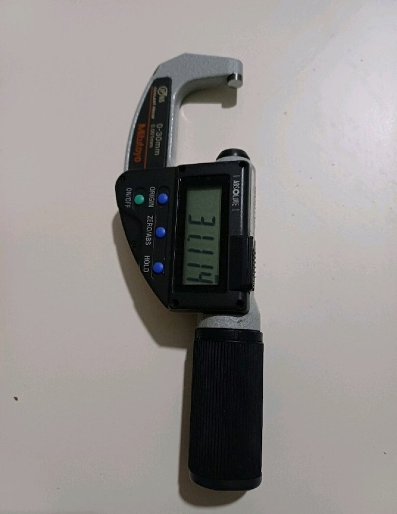 Mikrometre Mitutoyo 0–30 mm IP65 C Yurt Dışı Ürün - 3