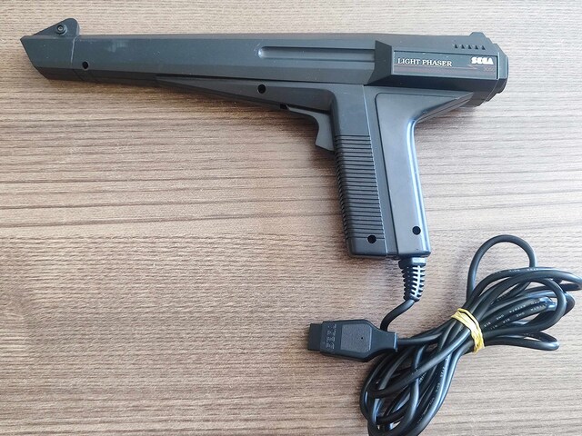 Sega Master System Orjinal Light Phaser Gun