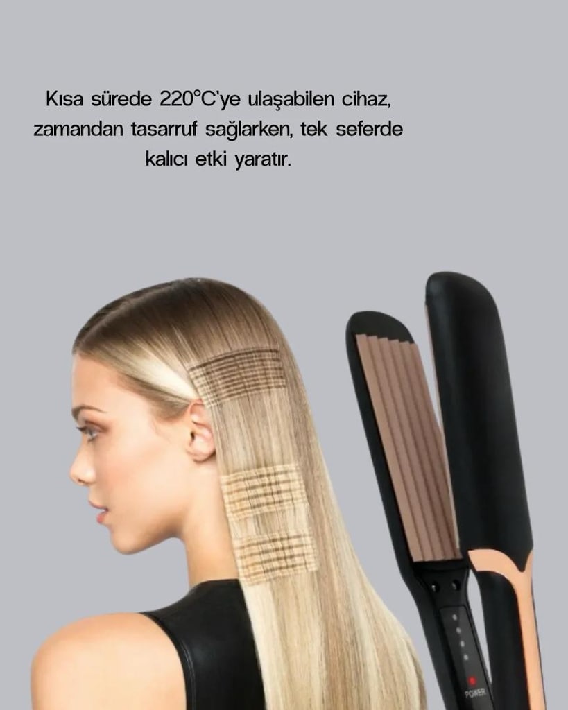 Saç şekillendirici- tost cihazı - 4