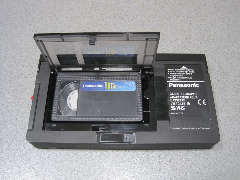 PANASONIC VW-TCA7E VHS-C KASET ADAPTÖR - 3
