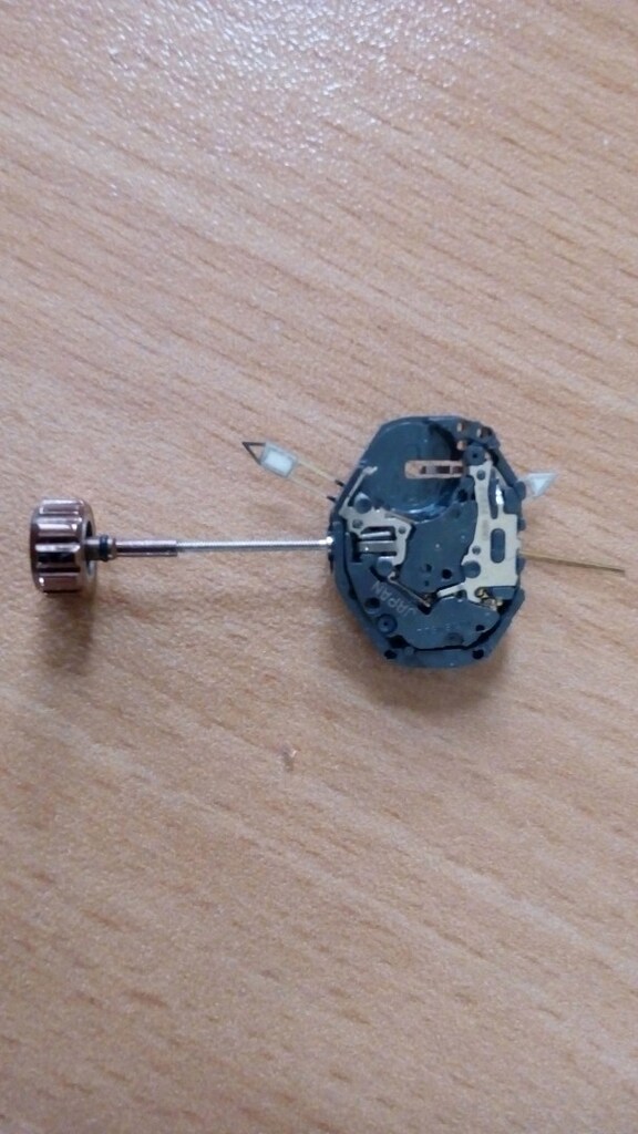 Japon Saat Mekanizma Pilli Saat Mekanizması Japan Made Orjinal Japon - 4