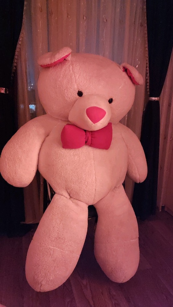 1.5 metre beyaz oyuncak ayı - 2