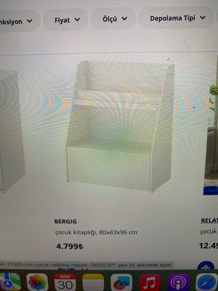 ikea kitaplık ve oyuncak dolabı - 4