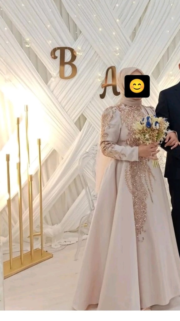 nişanlık abiye tesettür