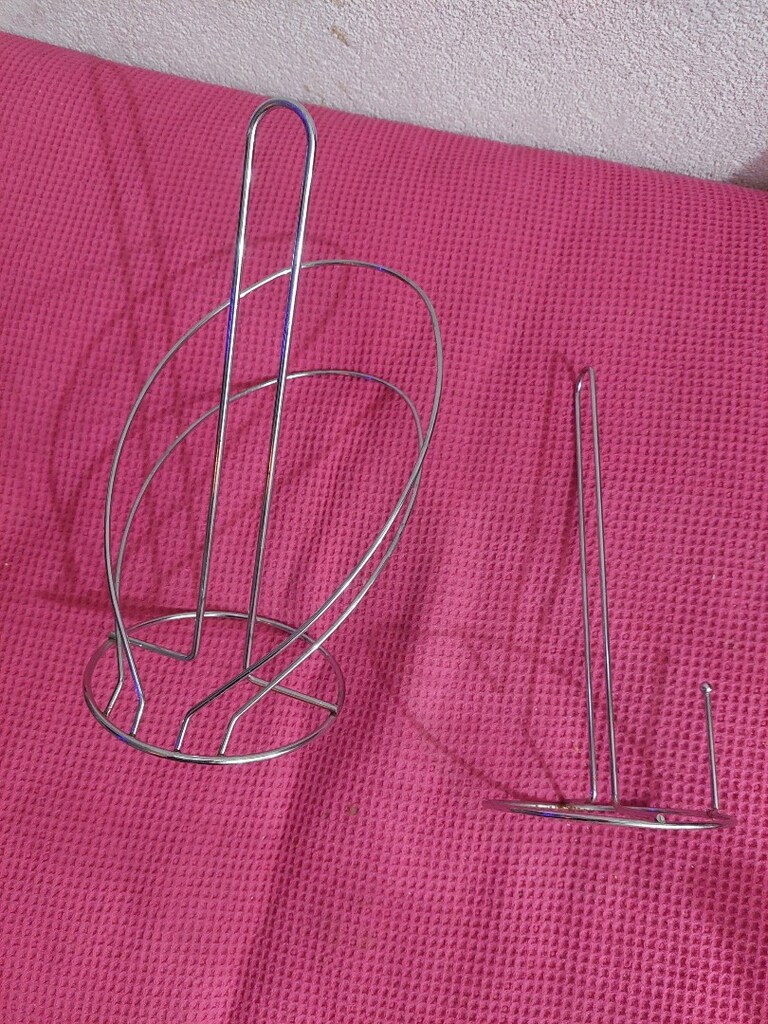 Krom havlu peçetelik. Kanatlı olan 125 tl. - 5