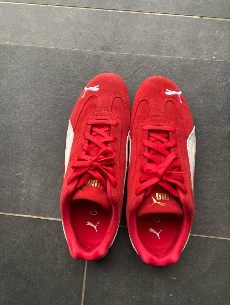 Puma Speedcat OG Unisex Kırmızı Spor Ayakkabı - 5