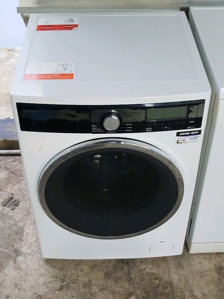 VESTEL 10 KG ÇAMAŞIR MAKİNESİ İZMİR İÇİ 3 AY GARANTİMİZ VARDIR - 10