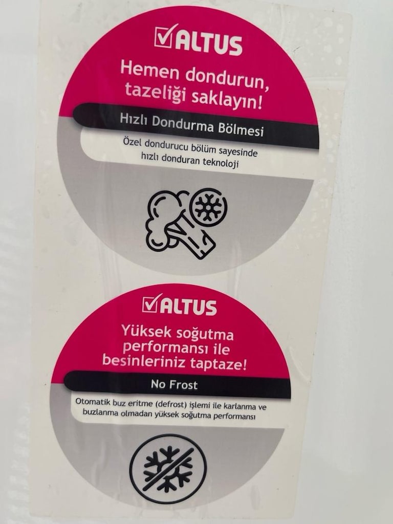 Derin Dondurucu Altus 6 Çekmeceli - 8