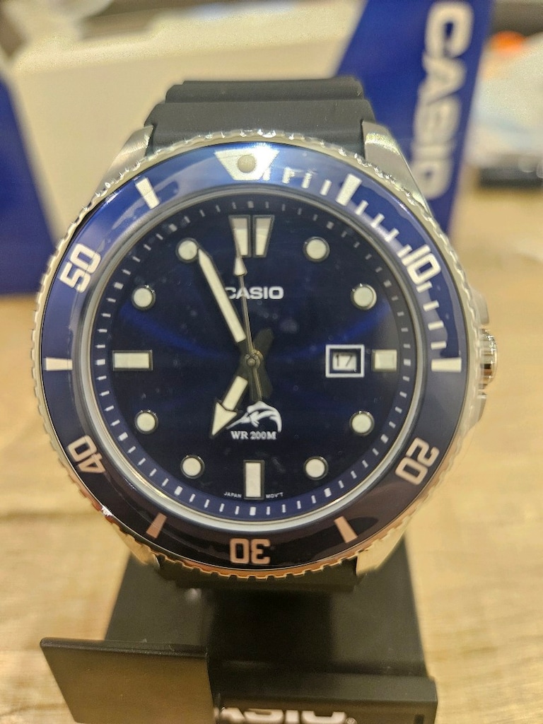 Casio Duro MDV-106B Marlin Logolu Model