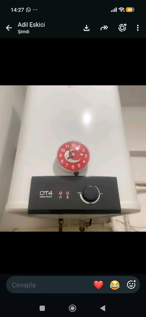 Demirdöküm DT4 titantum 65 lt termosifon 1.5 yillik - 7