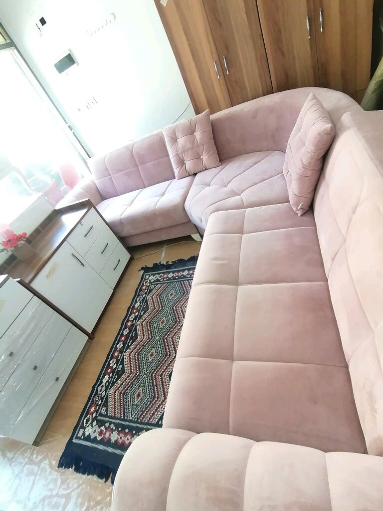 köşe dönerli l koltuk her iki tarafı da eşit ölçülerde - 3