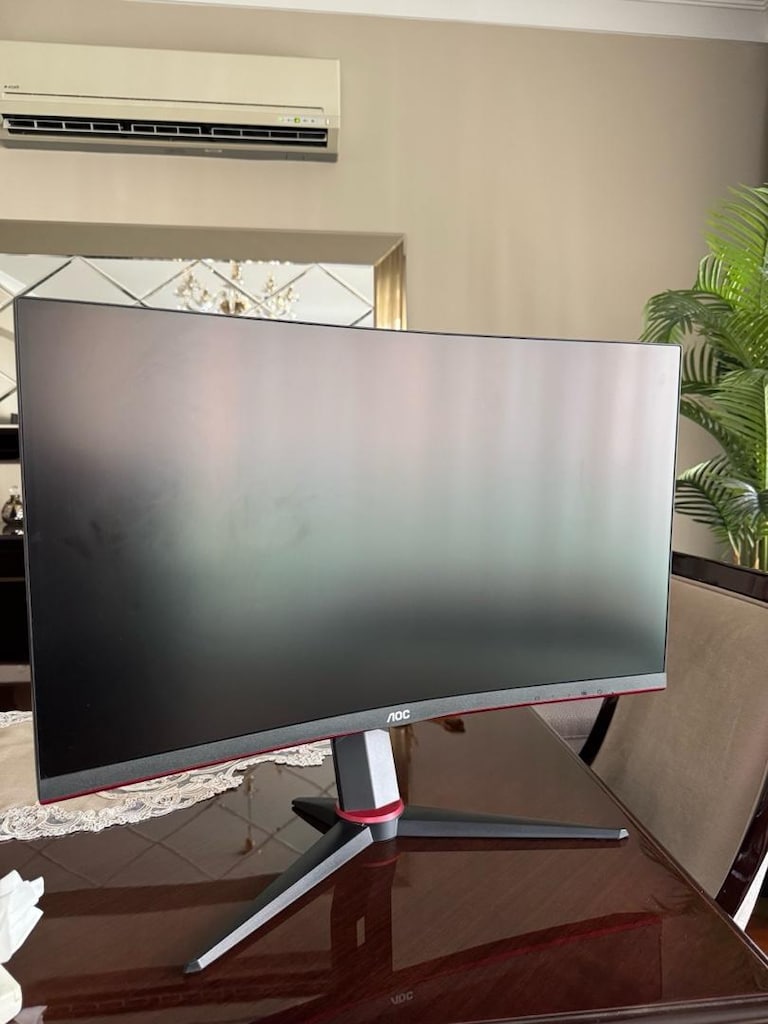 AOC CQ27G2U 27" 2K 144Hz 1ms Curved Oyuncu Monitörü - Kutulu Eksiksiz - 3