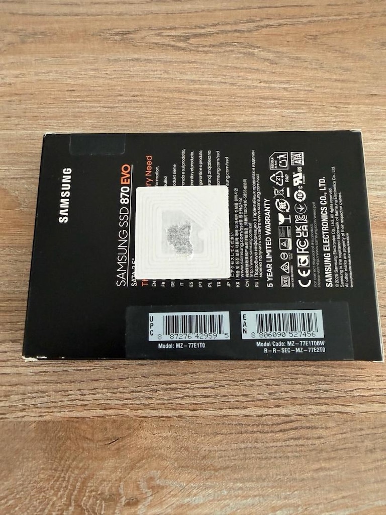 SAMSUNG 870evo 1TB Sıfır - 2