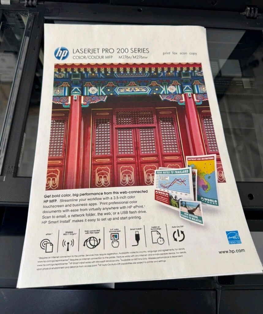 HP RENKLİ YAZICI FOTOKOPİ MAKİNASI - 4