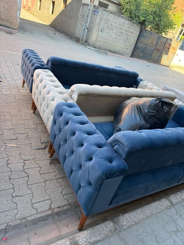 koltuk takımı 3adet 3lü mekanizmalı eve teslim - 8