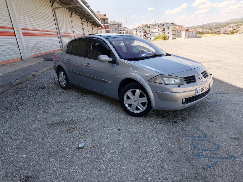 Değişen siz Megane 2 panoramik cam tavan - 7