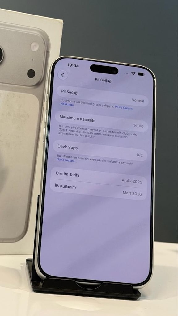 İPHONE 17 PRO MAX 256 GB PİL :100 HATASIZ TERTEMİZ - 6