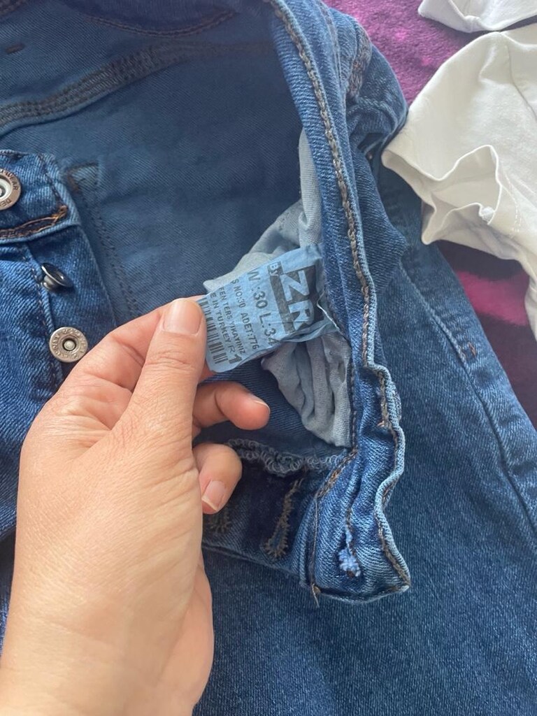 w30 l34 kadin kot pantolon - 2