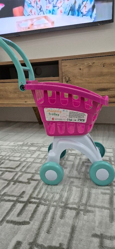 oyuncak alışveriş sepeti pembe - 5