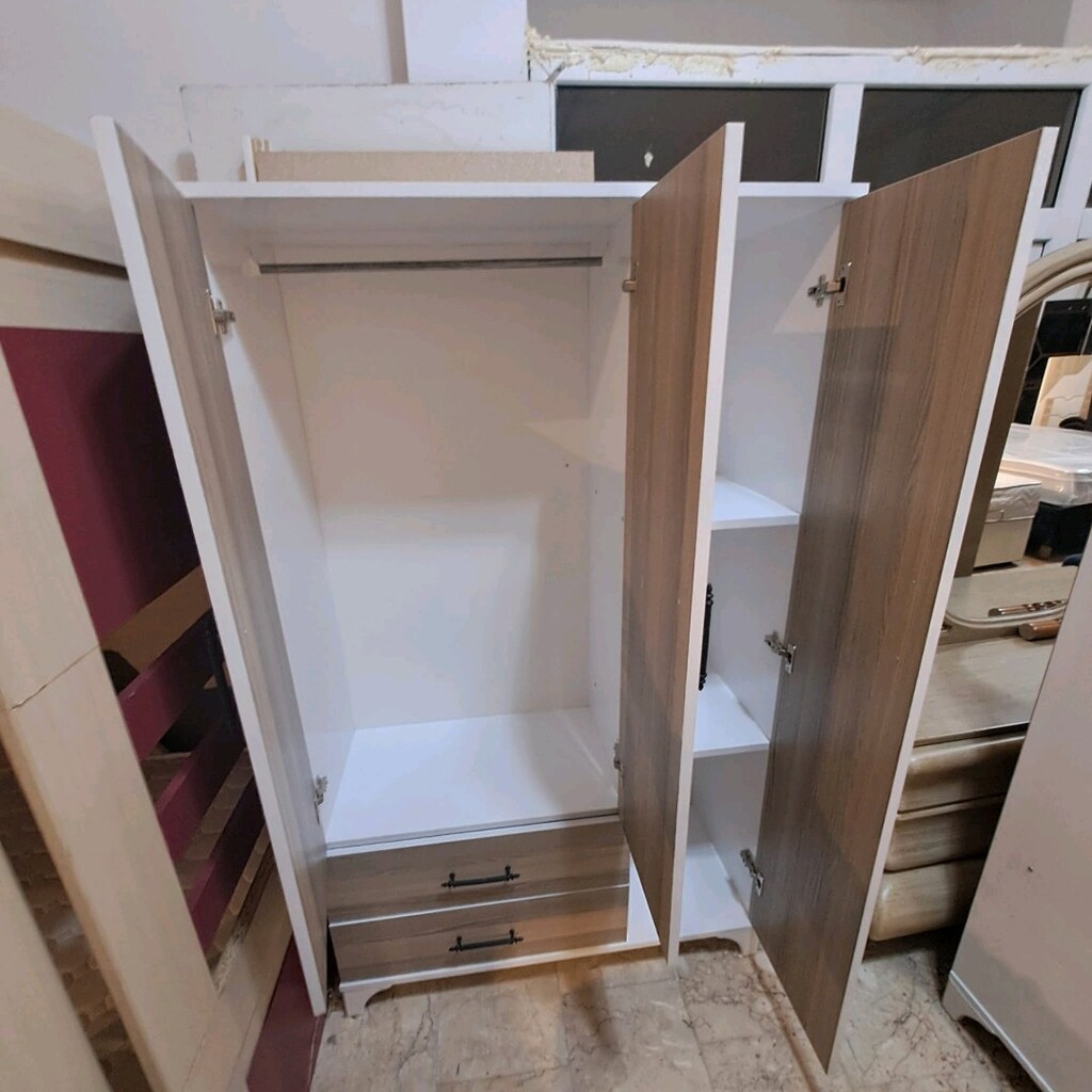 sıfır 3 kapaklı gardırop - 2