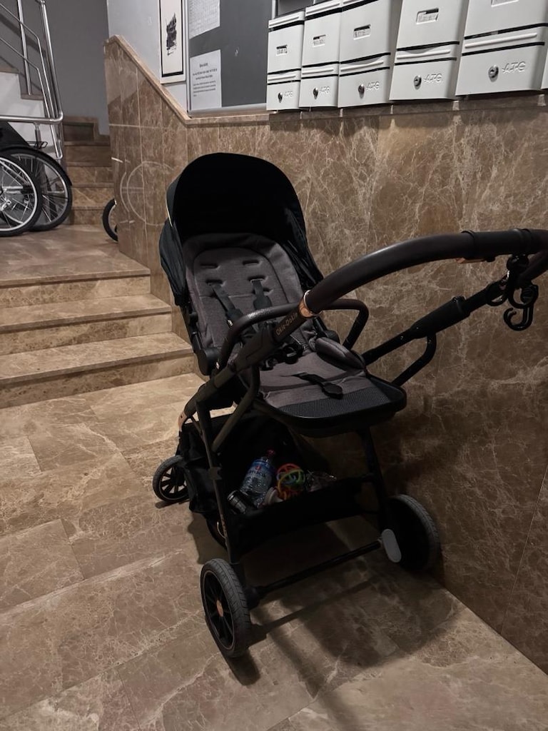 Kanz Okie Dokie Travel Sistem Tek Elle Katlanabilir Çift Yönlü Bebek A - 2