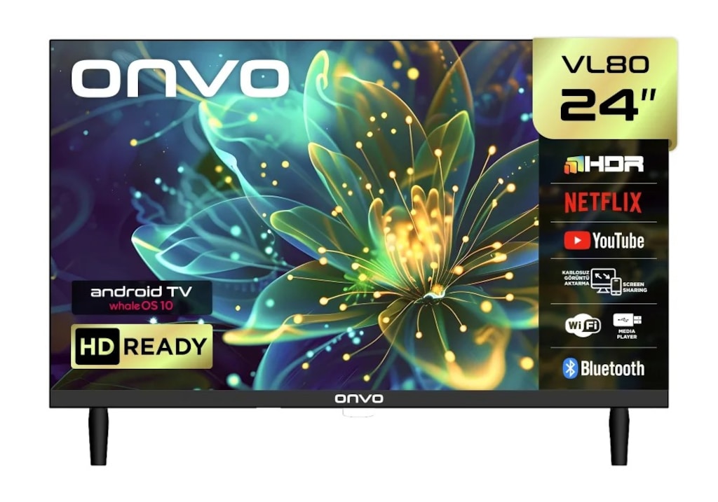 **ONVO SMART TV WHALEOS – SIFIR GARANTİLİ – NAKİTE ÖZEL FİYAT** - 2