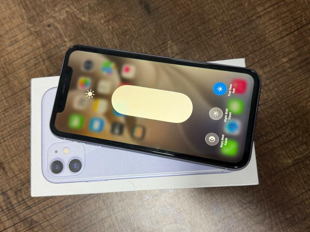 İPHONE 11 LiLA RENK 64 GB YURTİÇİ PİL SERVİS HERŞEYİ ORJİNAL DEĞİŞENSİ - 9