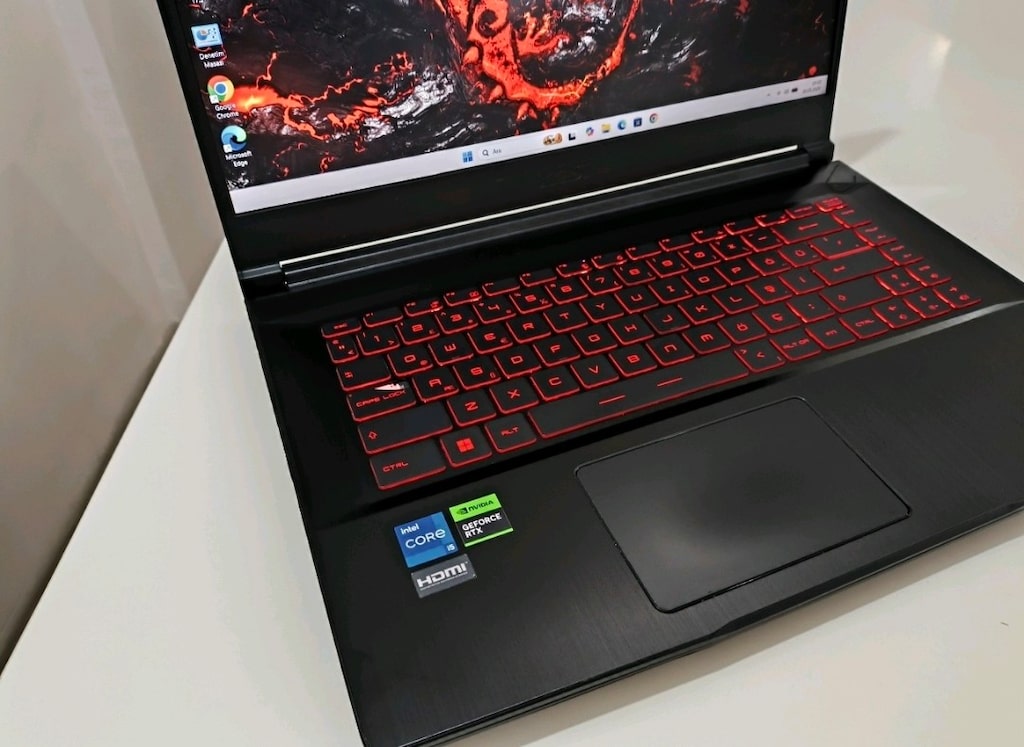 i5 12. Nesil MSI G@ming 16 GB RAM tam bir oyun canavarı laptop - 3