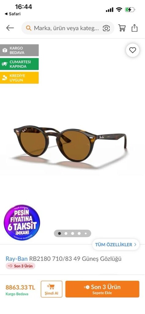 rayban rb2180 model gözlük - 2
