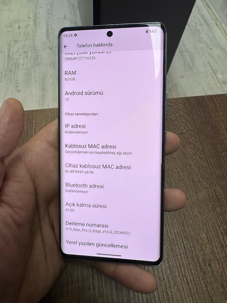 REEDER S19 MAX PRO EDGE 8/128GB HATASIZ FUL ORJINAL SORUNSUZ - 3
