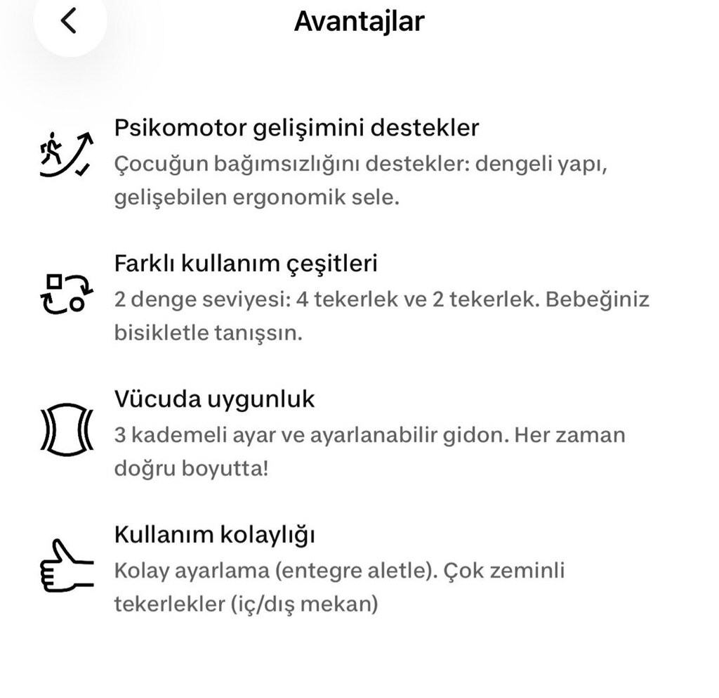 Decathlon BTWIN 2'si 1 Arada Denge Bisikleti modelidir - 3
