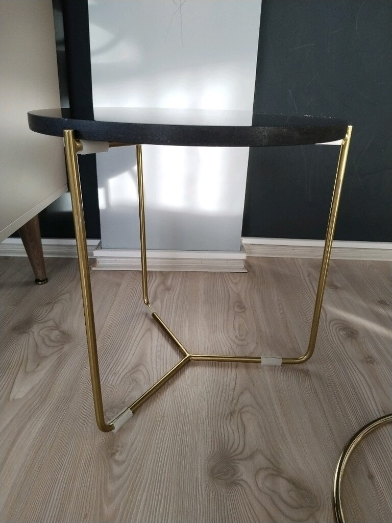 Zara home mermer ikili sehpa - 4
