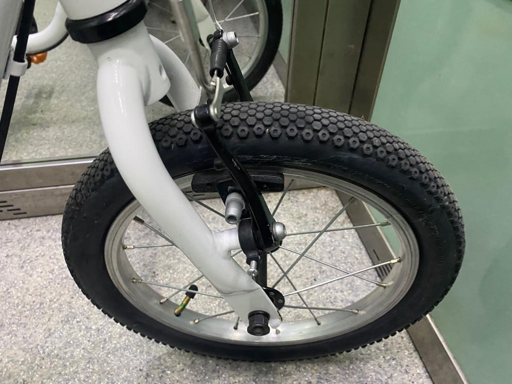 Btwin Discover 100 14 Jant Decathlon 3-7 Yaş Beyaz Çocuk Bisikleti - 4