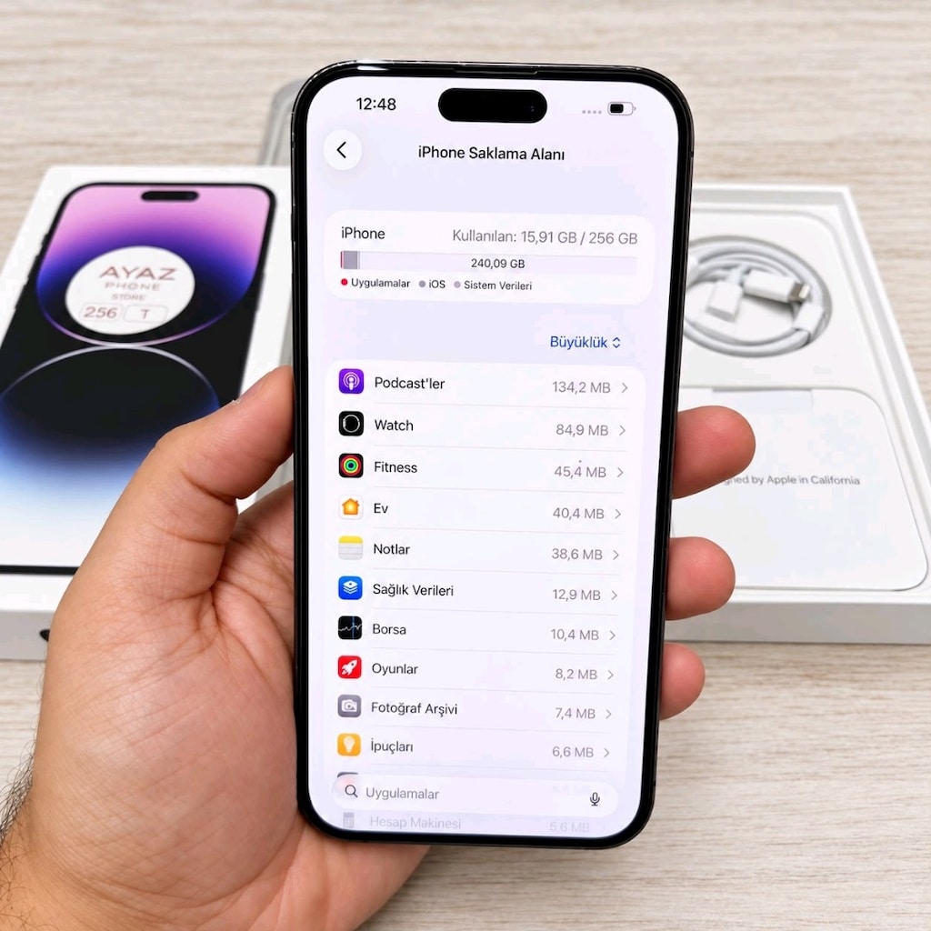 iPhone 14 Pro Max 256 GB | Pil %82 | Değişensiz | Hatasız | İlk Sahibi - 7