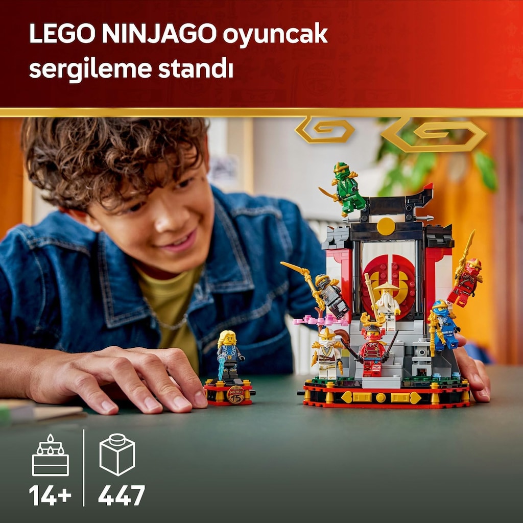 LEGO 71866 NINJAGO Ninja Karakteri Sergileme Modeli 15. Yıl Dönümü - 3