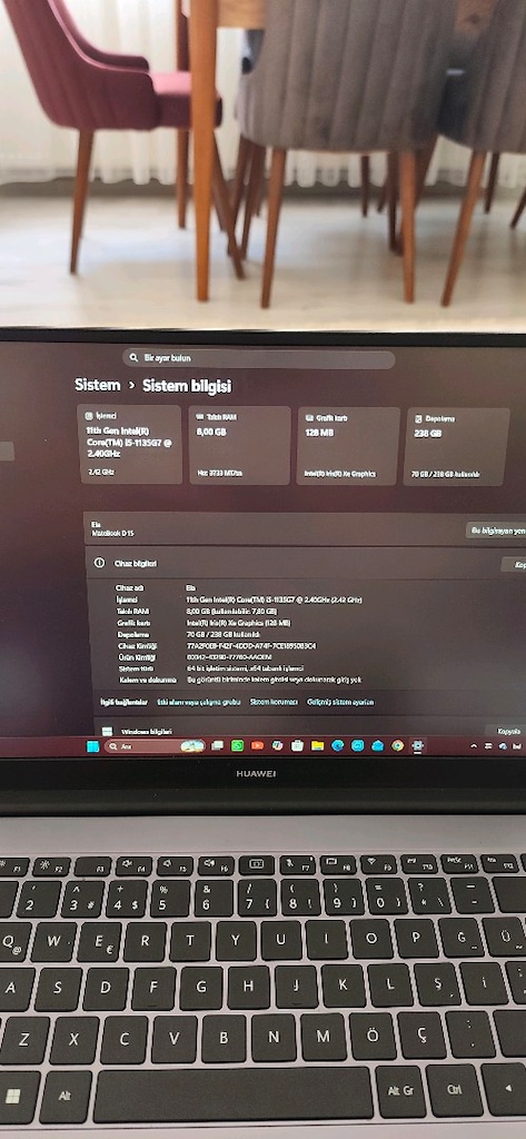 Huawei Matebook D15 - 2